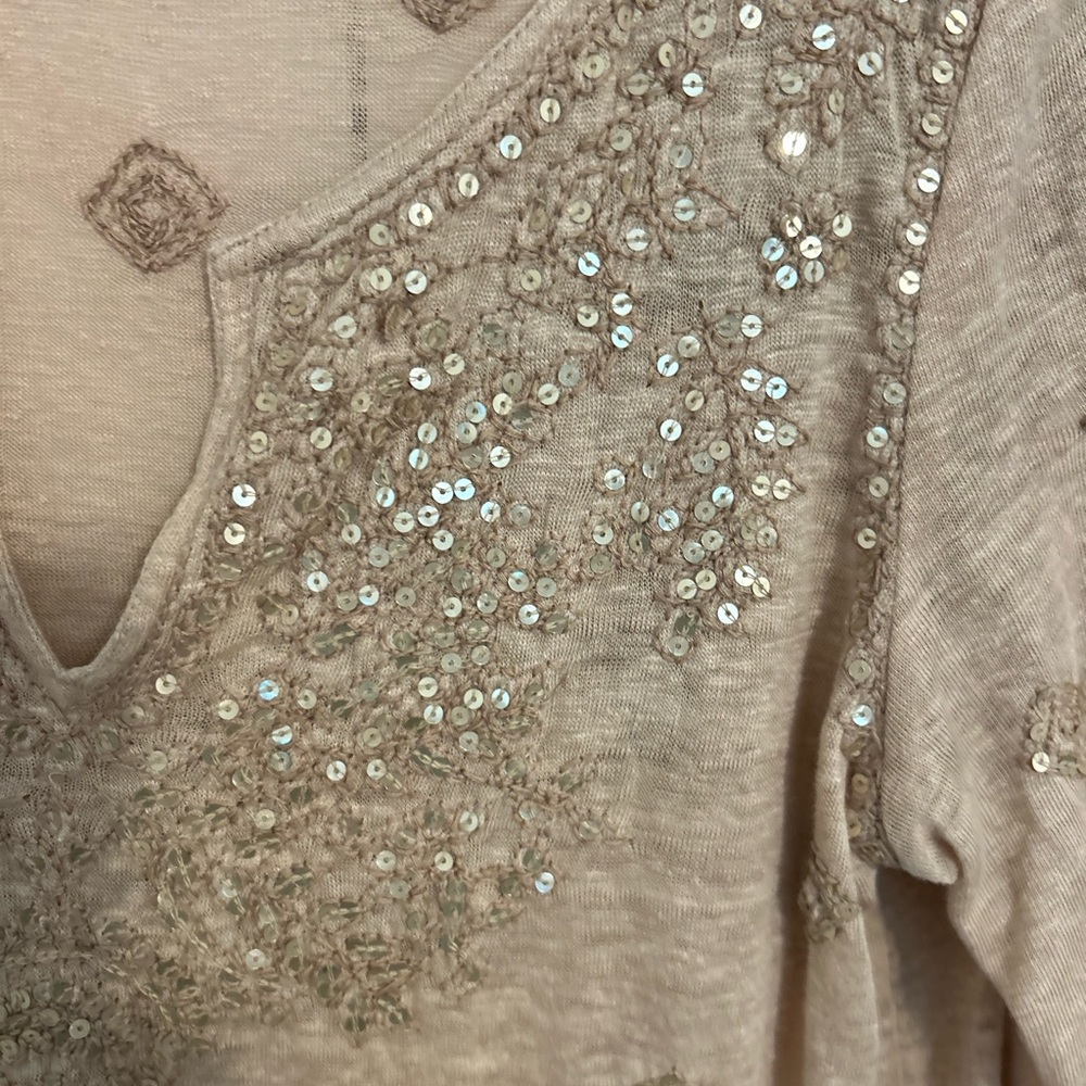 Calypso St. Bart Sequin Top - image 3